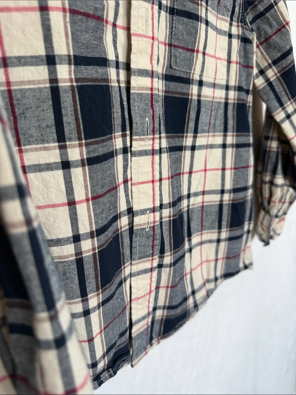 Old Navy soft plaid
